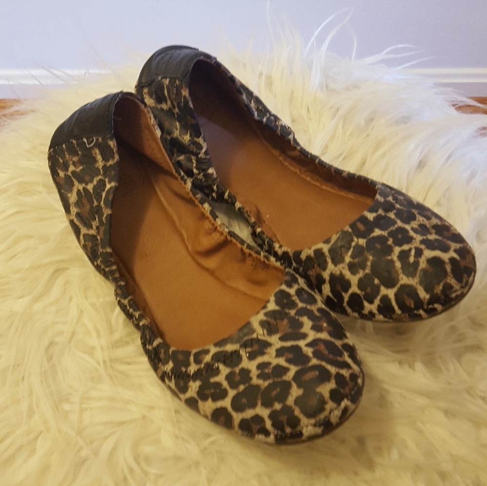 Lucky Brand Leopard Print Flats